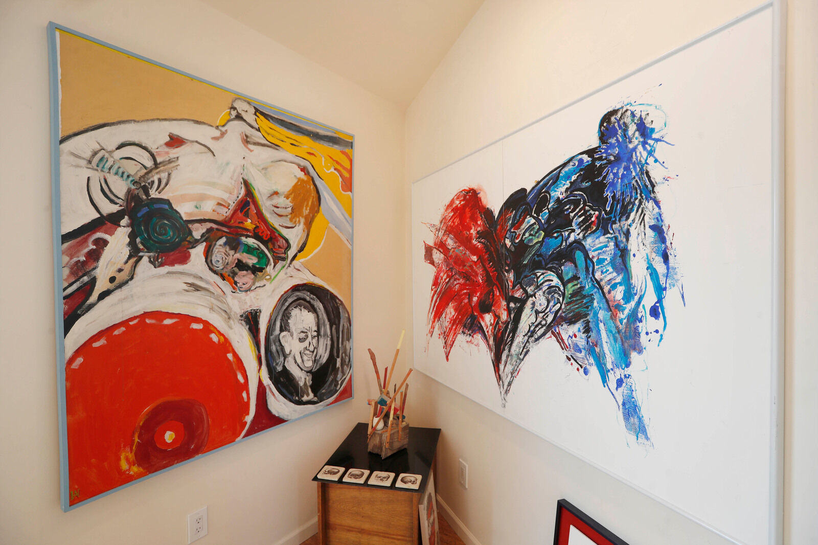 Two paintings